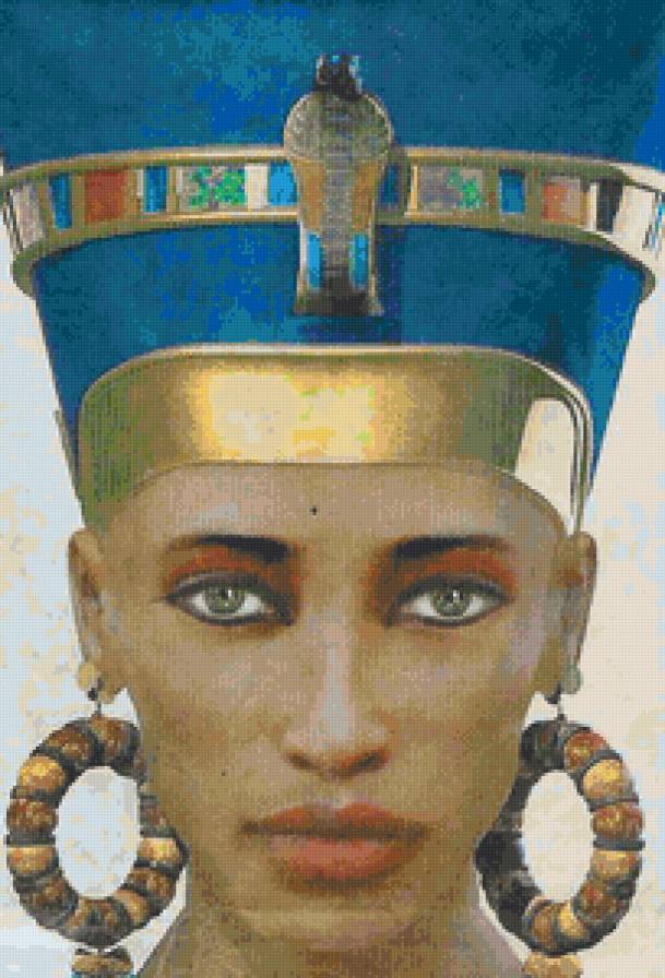 Серия "Царицы" Нифертити - царица, нифертити, египет - предпросмотр