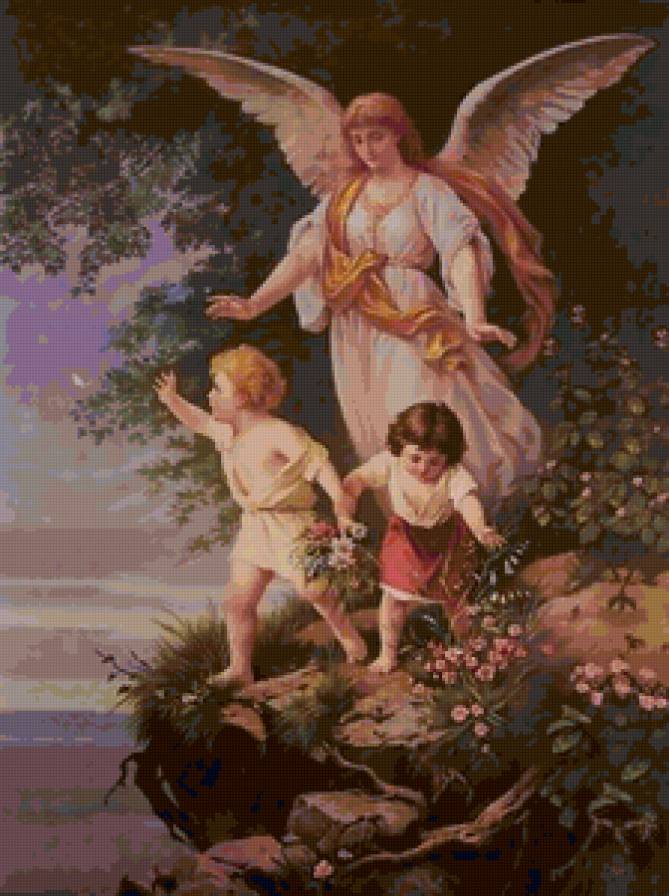 Ангел хранитель - ребенок, детя, ангел - предпросмотр