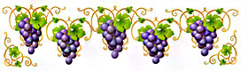 Виноградный бордюр 1 - бордюр, виноград - оригинал
