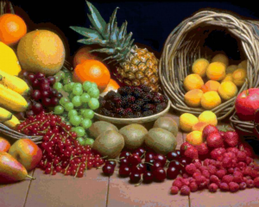 фрукты - серия, фрукты, кухня - предпросмотр