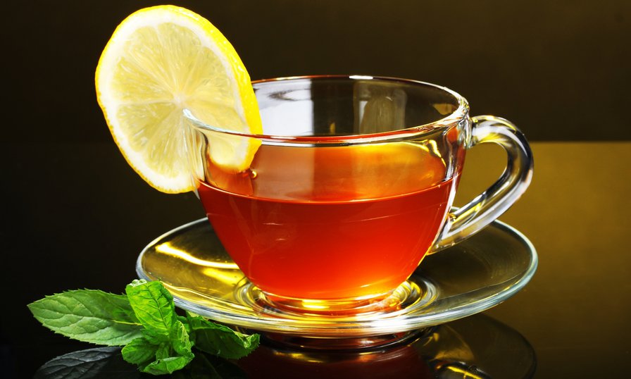 чай с лимоном - чай, лимон - оригинал