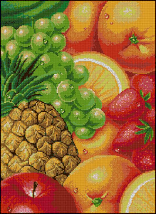 №160809 - фрукты, для кухни, картинка, ягоды - предпросмотр
