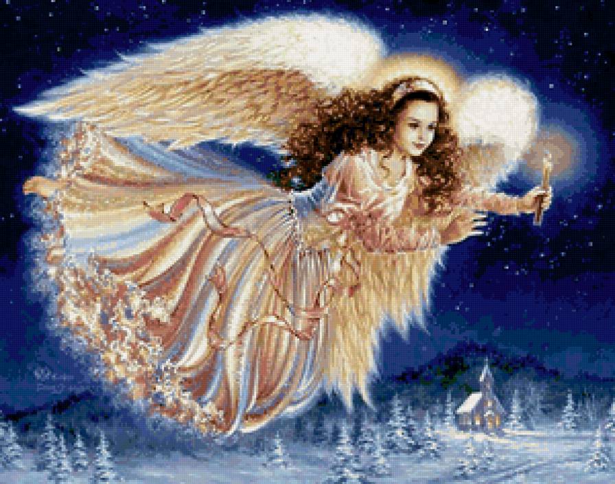 Рождественский ангел - ангел, рождество - предпросмотр