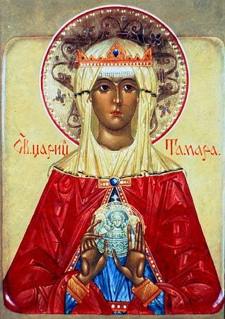 Икона Тамара - христианство, икона, религия, церковь - оригинал