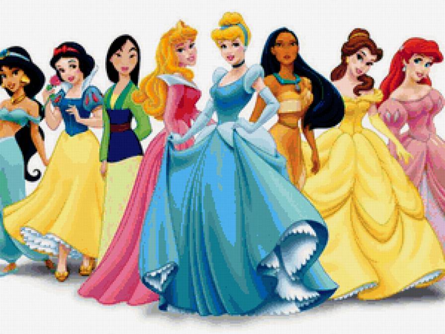 принцессы - шрек, мультфильм, дисней, принцесса, детский - предпросмотр