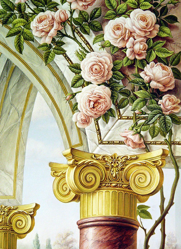 №163688 - картина, цветы, розы - оригинал