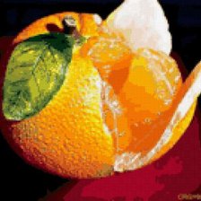 Оригинал схемы вышивки «апельсин» (№164386)
