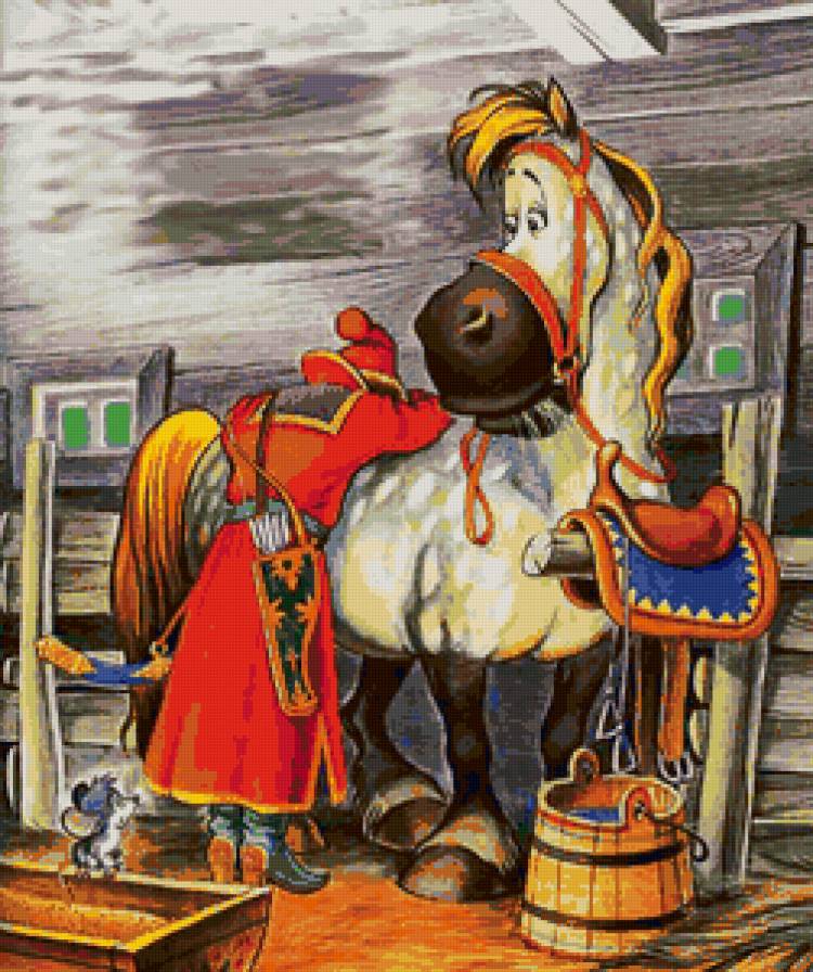Русские сказки - конь, сказка, молодец - предпросмотр