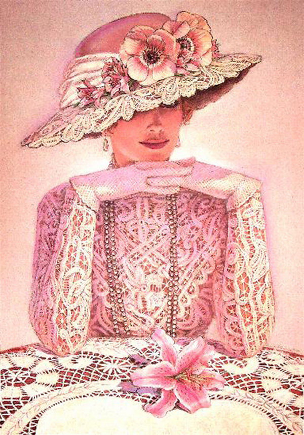 женщина в шляпке - женщина, образ - оригинал