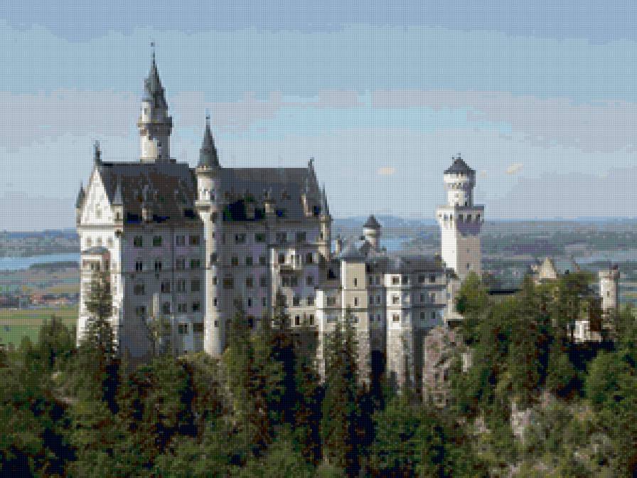 Замок Neuschwanstein - предпросмотр