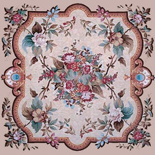 Оригинал схемы вышивки «Розовая подушка» (№166623)