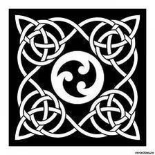 Оригинал схемы вышивки «кельтский рисунок» (№169371)