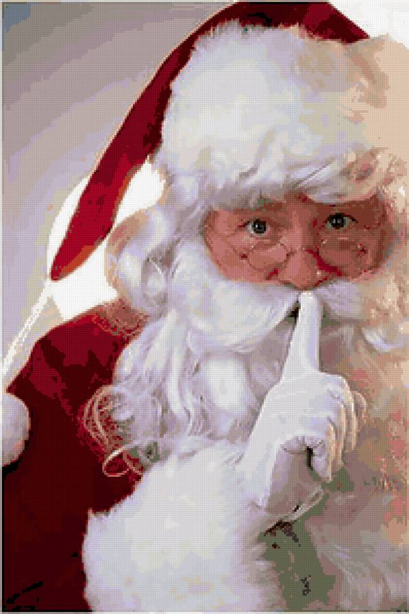 Санта - санта клаус, новый год, праздник - предпросмотр
