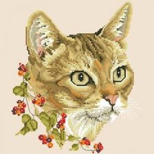 Оригинал схемы вышивки «Кошка» (№171449)