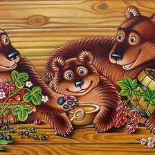 Медвежата с ягодками