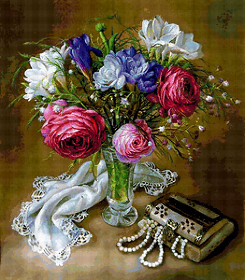 876087 - букет, цветы, цветок, ювелирные издел, розы, ювелирные изделия, роза - предпросмотр