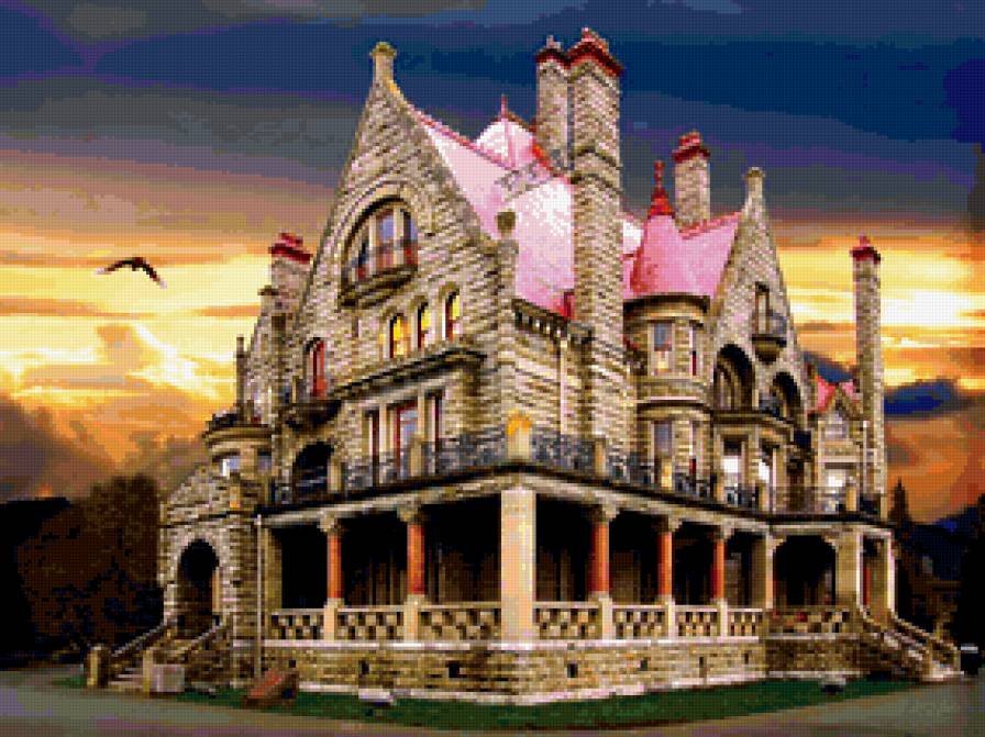 сказочный дом - , мрачный, особняк, замок, домик, коттедж, таинственн терем, дом - предпросмотр