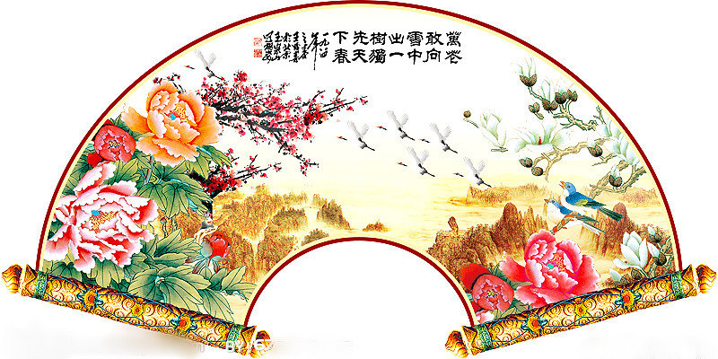 Китайські мотиви - графіка, живопис - оригинал