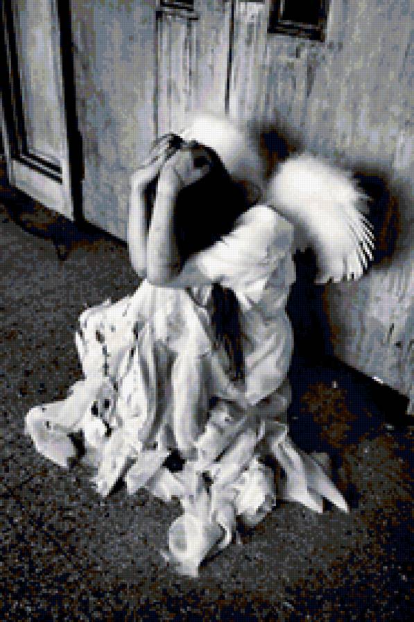 №174717 - падший ангел, девушка, одиночество, ангел - предпросмотр
