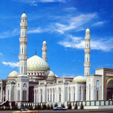 Оригинал схемы вышивки «мечеть Астана» (№176028)