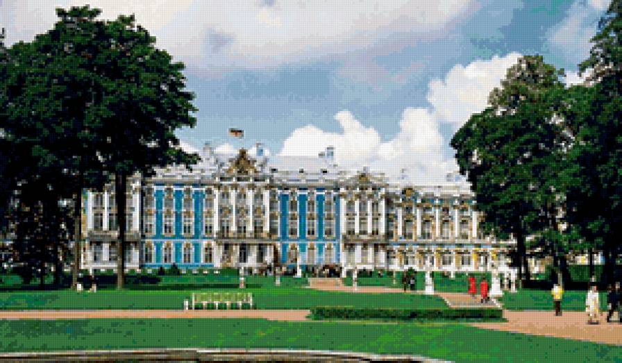 дворец - замки мира, питер, фонтаны, санкт-петербург, замок, дворцы - предпросмотр