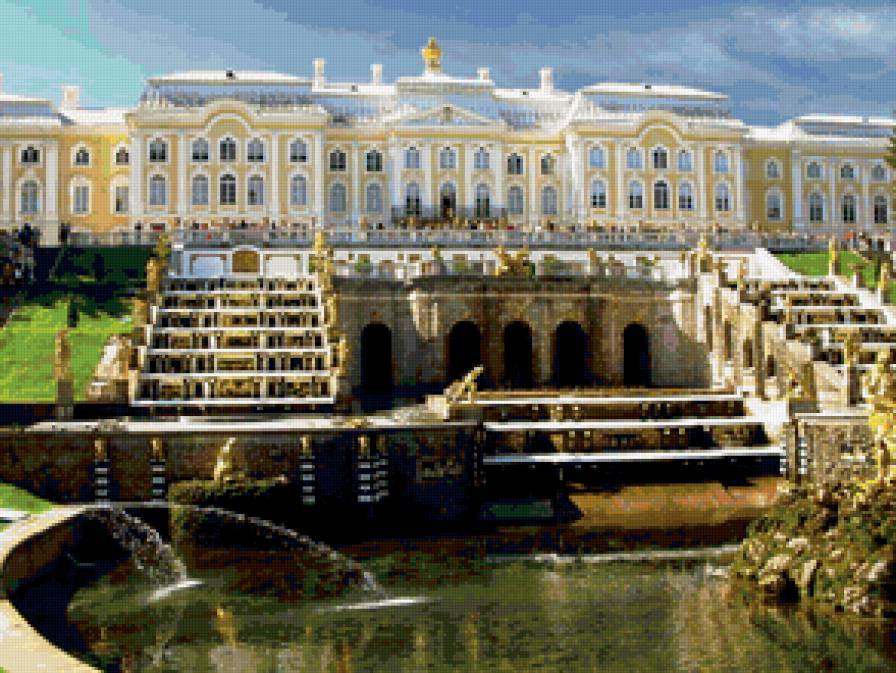 летний дворец - фонтаны, замок, питер, дворцы, замки мира, санкт-петербург - предпросмотр