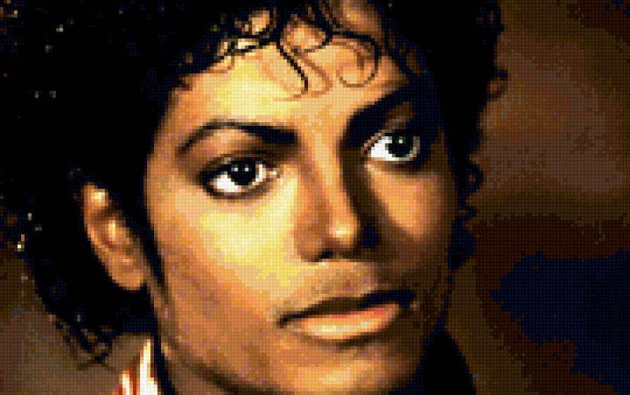 Майкл Джексон - знаменитость, майкл, триллер, люди, джексон, портрет, певец - предпросмотр