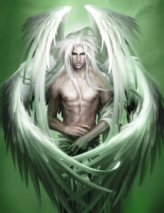 ангел - крылья, юноша, парень, ангел, фэнтази - оригинал
