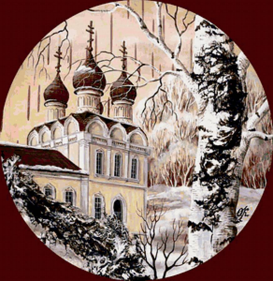 Православный храм - храм - предпросмотр
