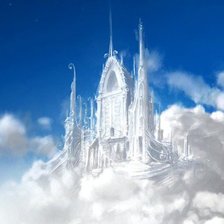 замок в облаках