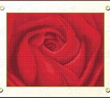 Оригинал схемы вышивки «роза» (№179171)