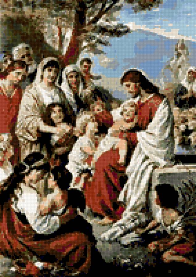 Исус и децата - предпросмотр