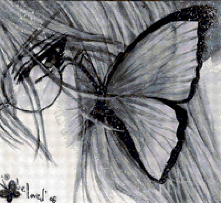 Бабочка и он - аниме - предпросмотр