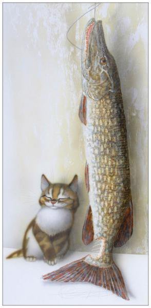 Кот - рыба, кот, котенок - оригинал