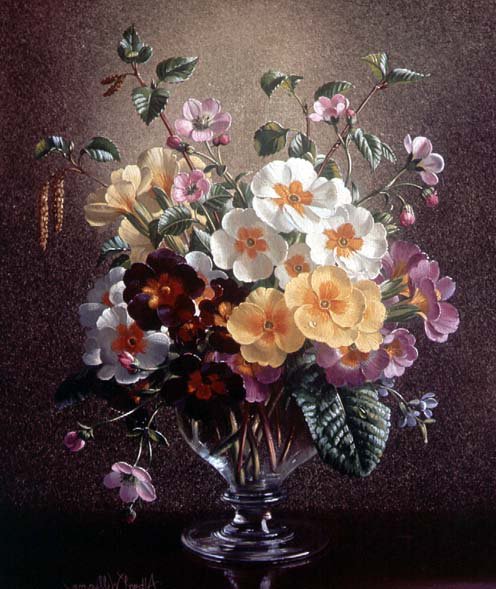 4586 - ваза, цветок, букет, цветы - оригинал