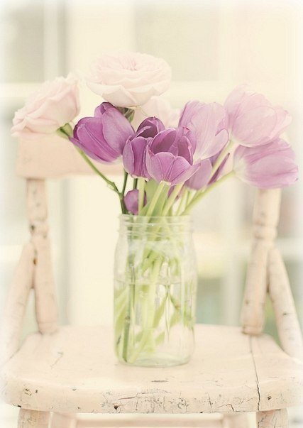 Букет - розы, тюльпаны, натюрморты, цветы, букеты, красота - оригинал