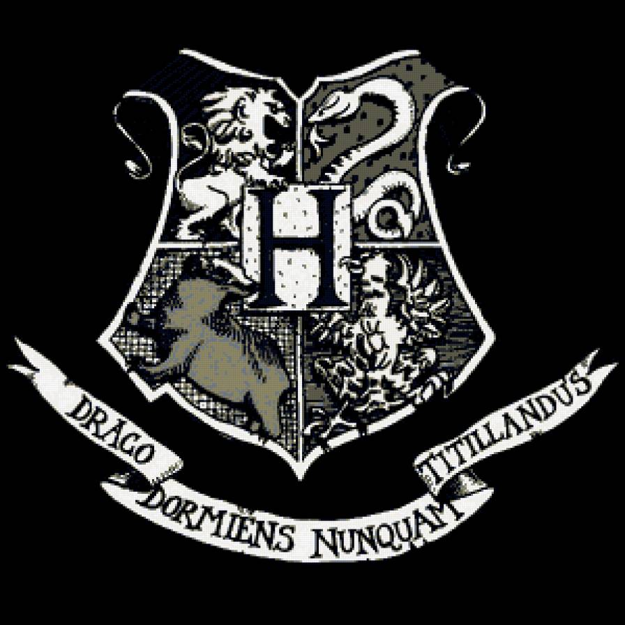 герб Хогвартса - гарри поттер, хогвартс - предпросмотр