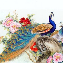 Оригинал схемы вышивки «китайская живопись» (№183745)
