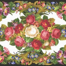 Оригинал схемы вышивки «цветы» (№184019)