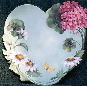 Цветочное сердечко - гортензия, ромашки, сердце, цветы, подушка, сердечко, цветочные - оригинал