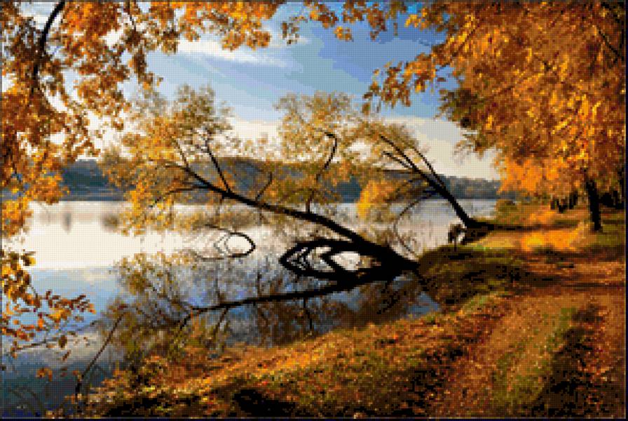 пейзаж - пейзаж, осень, природа - предпросмотр