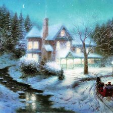 Праздник Света от Томаса Кинкейда (Thomas Kinkade)