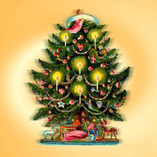 Схема вышивки «christmas tree»
