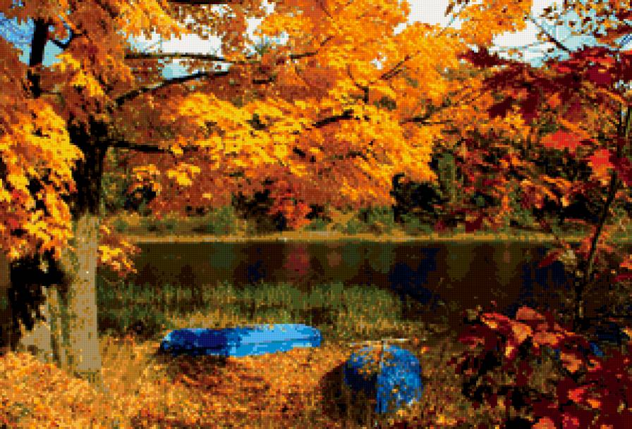 Осень золотая - осень, пейзаж - предпросмотр
