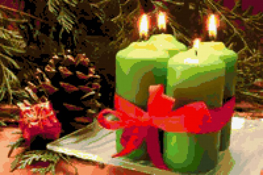 candle - christmas, new year - предпросмотр