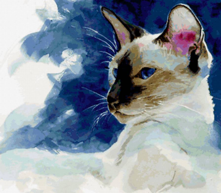 №189890 - кошки, картины - предпросмотр