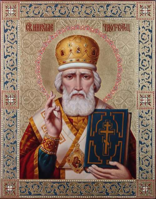 святой Николай - святой николай, икона - оригинал
