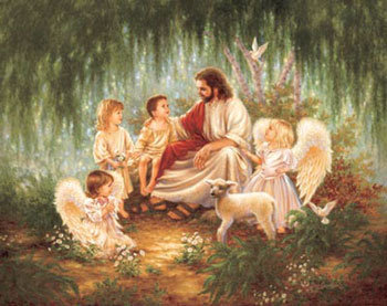 Исус и децата - оригинал