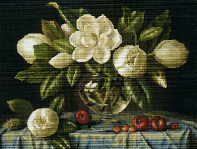 №191370 - цветы, букет, яблоки - оригинал