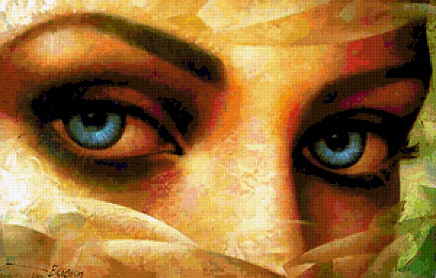 Артур Брагинский -   Глаза - женщина, глаза, взгляд, брагинский, девушка, картина, живопись - предпросмотр